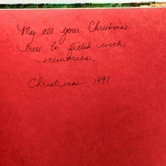 Vintage 1991 First Edition Christmas Tree Memories by Aliki Children’s Book - Picture 5 of 6